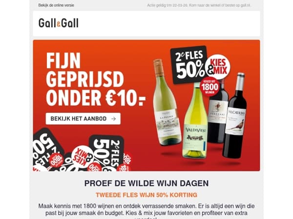 Wilde Wijn Dagen: de beste deals voor ieder budget