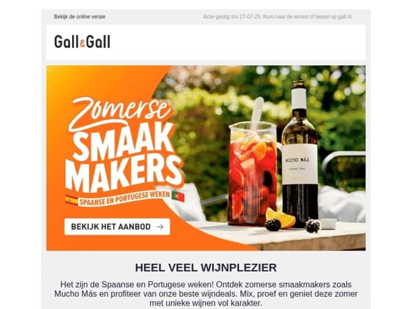 Ontdek onze zomerse smaakmakers