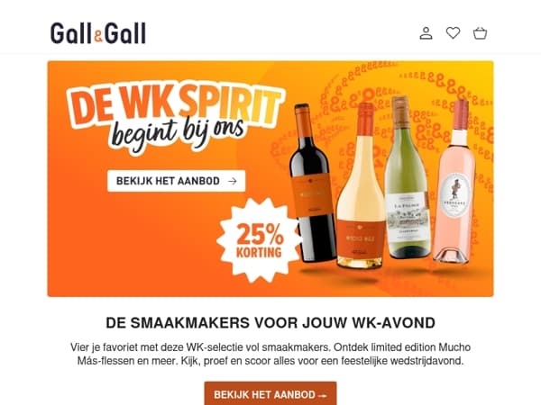 🧡De WK spirit begint bij ons 🧡
