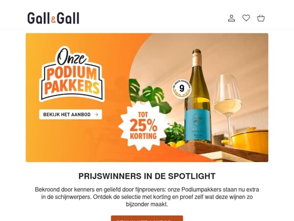 Deze wijnen zijn niet voor niets in de prijzen gevallen