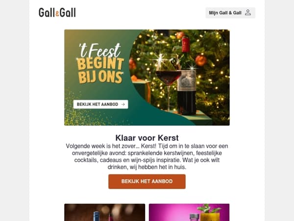 Voordeel voor kerst begint hier