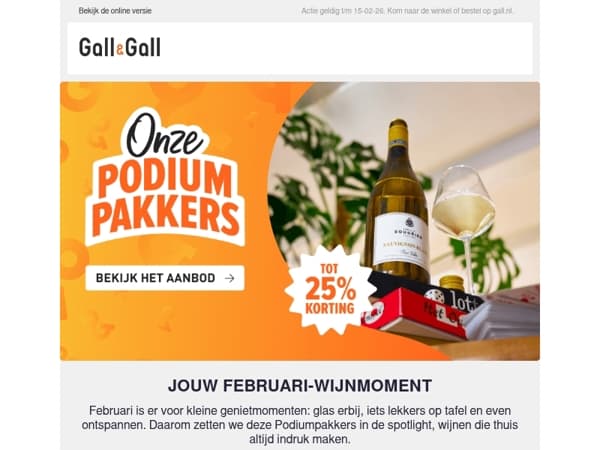 Februari-wijnmoment: podiumwaardig