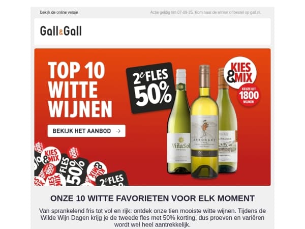 Onze top 10 wijnen - Wilde Wijn Dagen