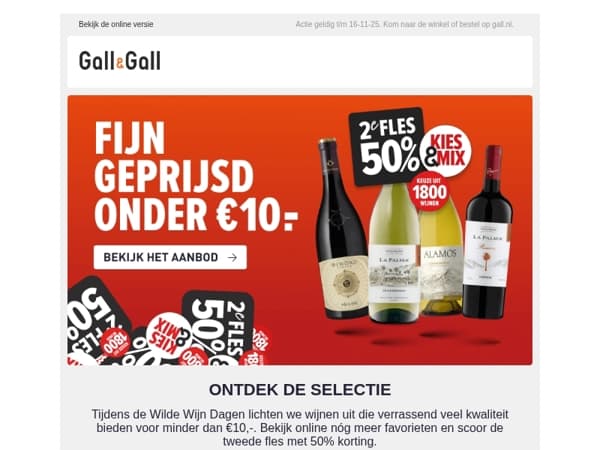 Voor elke prijsklasse een wijn met karakter