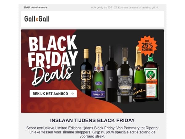 Deze Black Friday Limited Editions wil jij hebben!  🖤