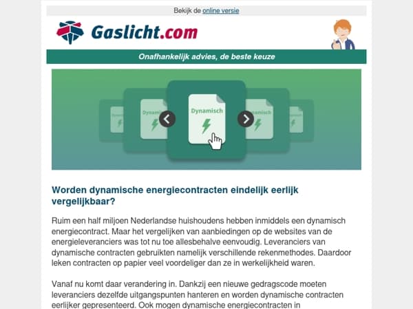 Eindelijk eerlijk dynamische energiecontracten vergelijken