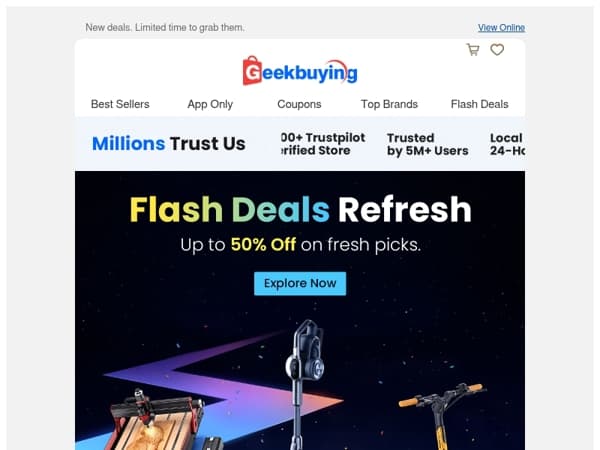⚡️ Flash Deals Refresh: Fresh Prices Just Dropped