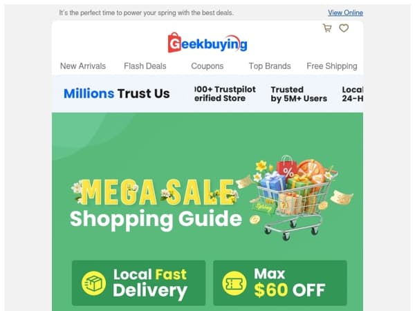 🌈 Geekbuying Mega Sale: Ultimate March Shopping Guide!