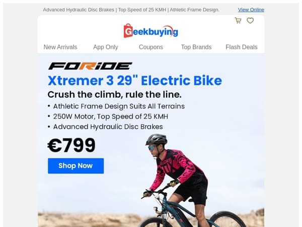 🚀Conquer Every Trail: Meet the FORIDE Xtremer 3 29" Electric Bike! 🔥