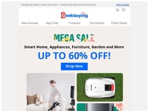 🌟MEGA SALE: Up to 60% OFF on Smart Home, Laptops & More!