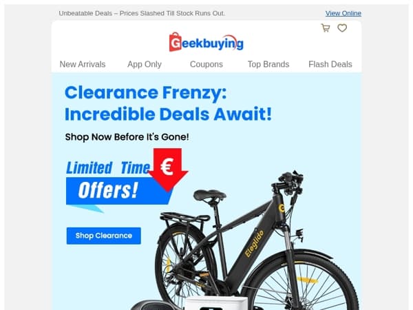 August Clearance Sale is Here! 🚀🌟