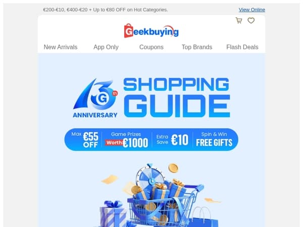 Geekbuying 13th Anniversary Sale: Smart Shopper's Guide! 😍