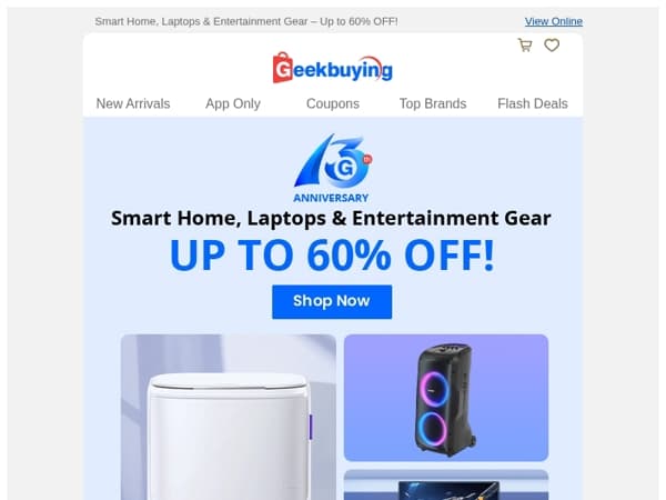 🎈Anniversary Sale: Unlock Your Exclusive Savings Now! ✨