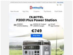 🔥Explore Exclusive Savings on Power Stations & More Limited-Time Offers!