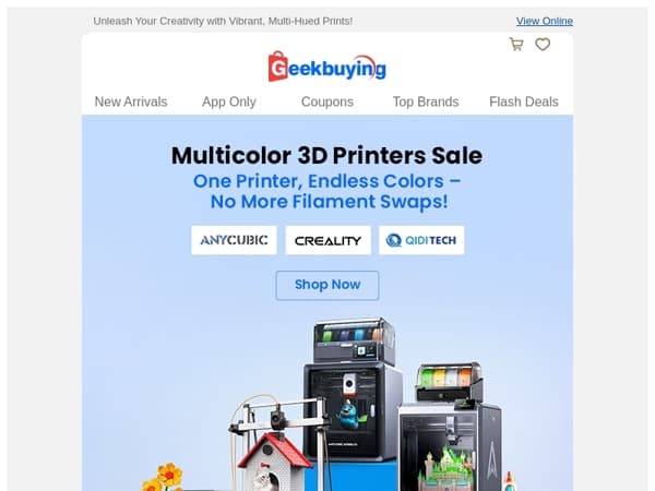🎨 Multi-Color 3D Printer Promo is Here! 🎉