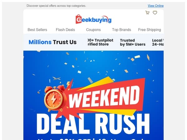 👋 Weekend Price Drops Are Here