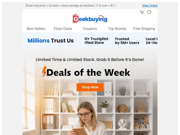🔥 Hey, just-dropped deals! ⚡