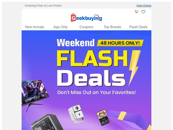 Weekend Flash Sale: Grab Your Favorites Now! 😍