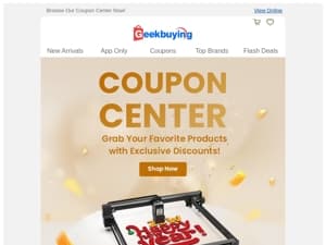 Find Your Must-Have Items with Amazing Coupons! 🥳🎈