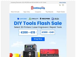 DIY Tools Flash Sale: Unleash Your Creativity! 🏷️