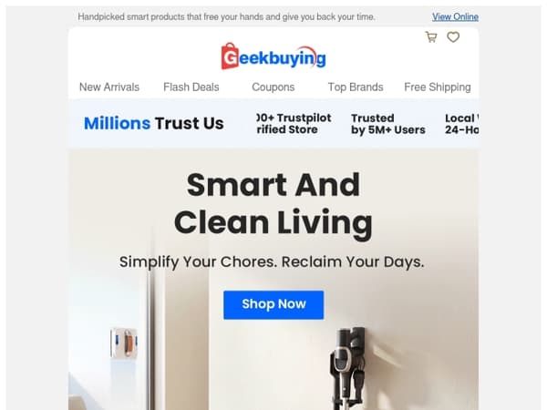 🌈 Smart & Clean Living — Simplify Your Chores, Reclaim Your Days! ⛪