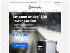 Ampace Andes 1500: Unmatched Power for Your Needs! 🤩