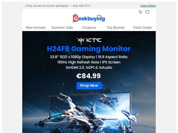 🎯 Upgrade your monitor today — starting at €84.99! 🔥