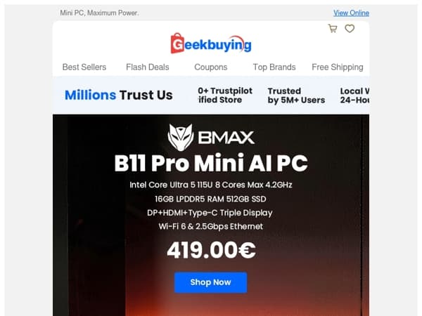 🚀 BMAX B11 Pro Summer Sale Starts Now! 