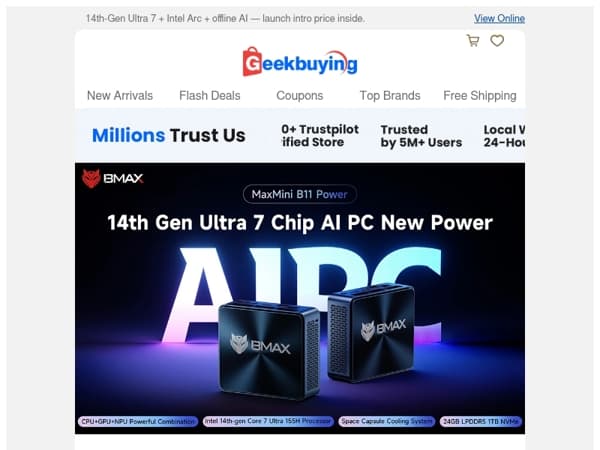 New Arrival: BMAX B11 Power is HERE! 💻🚀