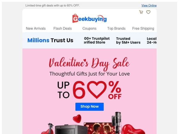 Valentine’s Day Deals Are Live! ✨🎁