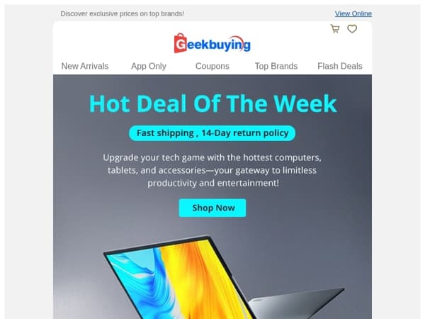 ⏰ Hurry! Big Tech Savings This Week Only! ✨