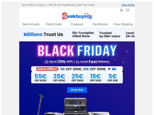 👋 Black Friday Deals Drop Today! 🔥