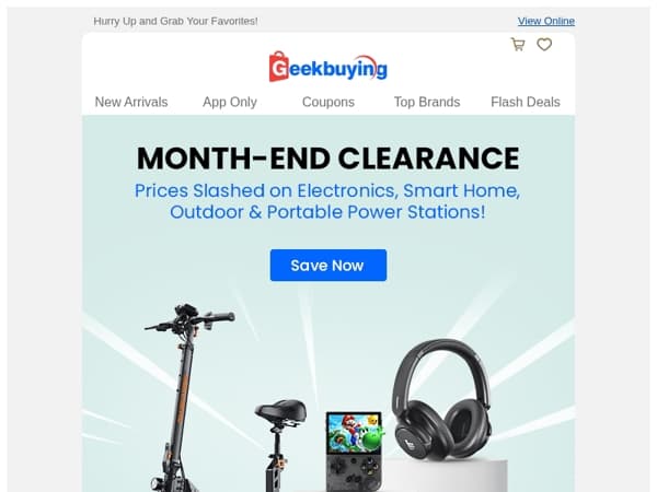 ⏳ End of Month Clearance Starts Now! 🔥