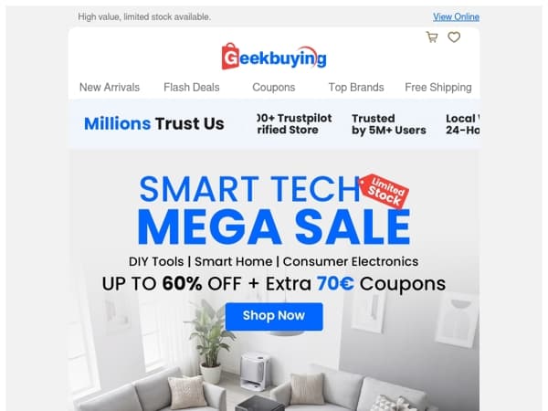 ✨ Big Savings on Smart Tech: DIY Tools & Home Electronics! 🎉
