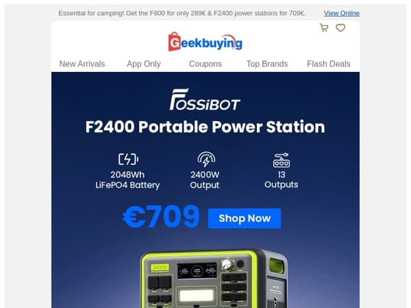 🔥 Save Big on FOSSiBOT Portable Power Stations!