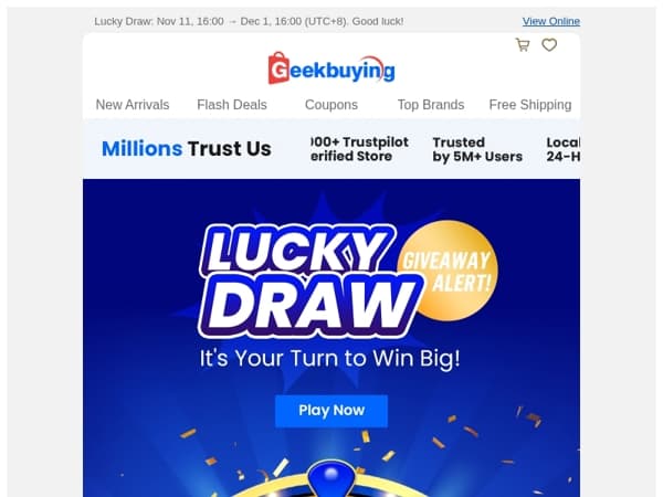 Spin to Win: the Projector, Mouse & Coupons are Await! 🎁