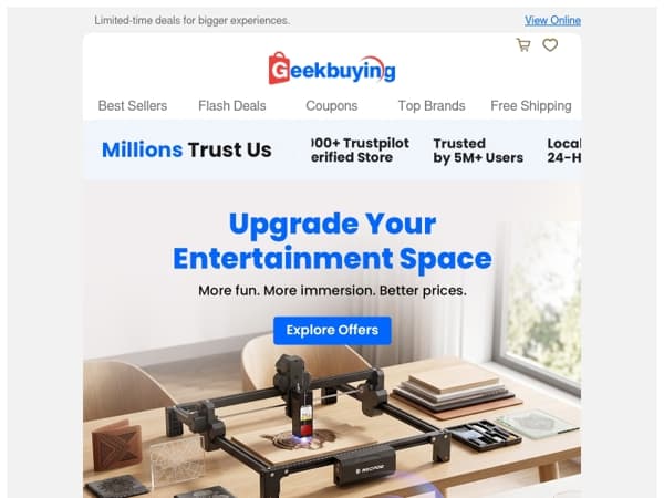 ✨ Your Home Entertainment Upgrade Is Waiting
