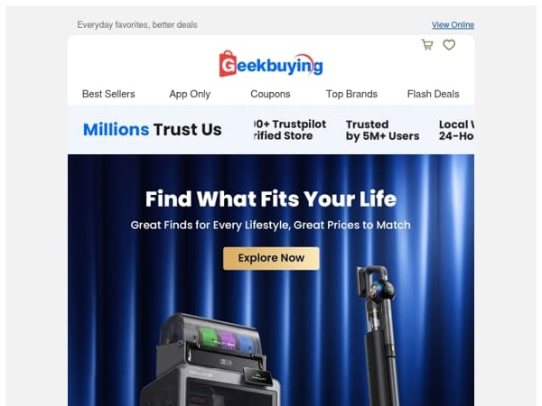 ✨ Find What Fits Your Life at Prices You’ll Love