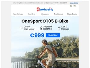 ✨ Roll into Spring with a Sale on the OneSport OT05 City E-Bike! 🚲