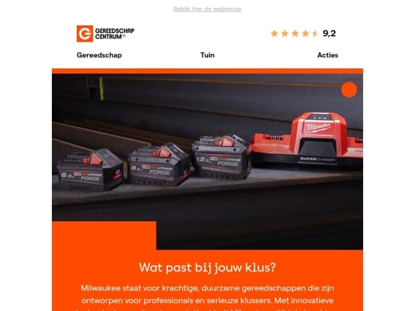 Vind de perfecte Milwaukee M18 accu voor jouw klussen!