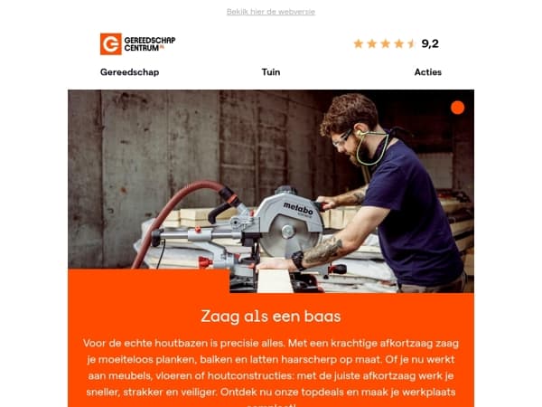 Afkortzagen voor échte houtbazen