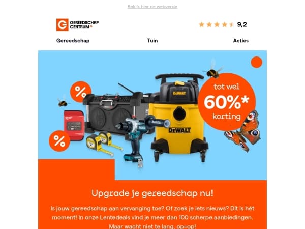 De beste gereedschapsdeals van deze week