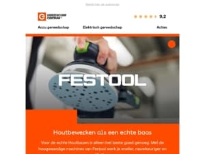 Festool x Houtbazen: precisie in houtbewerking