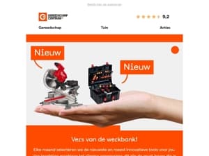 Ontdek de nieuwste tools van deze maand