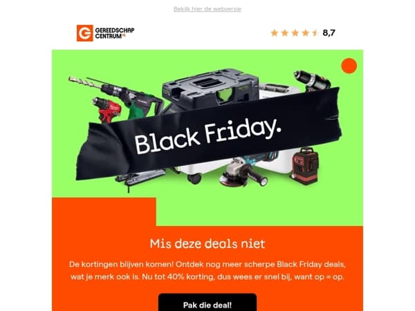 De beste Black Friday deals