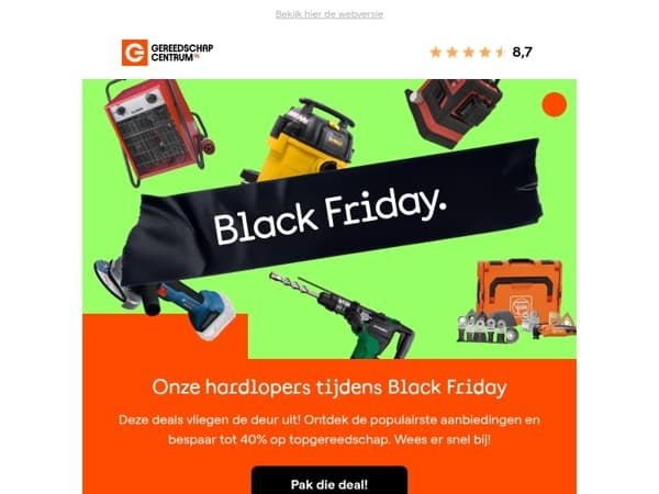 Deze topdeals gaan razendsnel!
