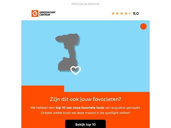 Onze top 10 favoriete tools van de maand