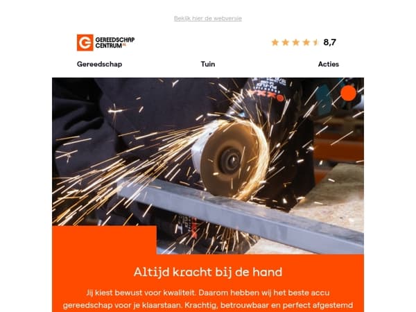 Ontdek het beste accu gereedschap