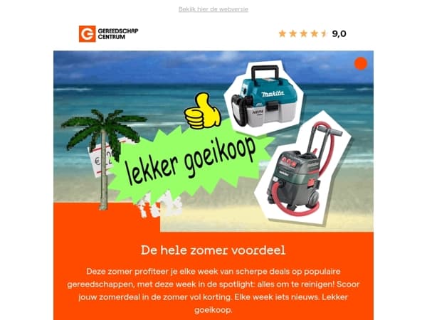Deze week lekker goeikoop: alles om te reinigen