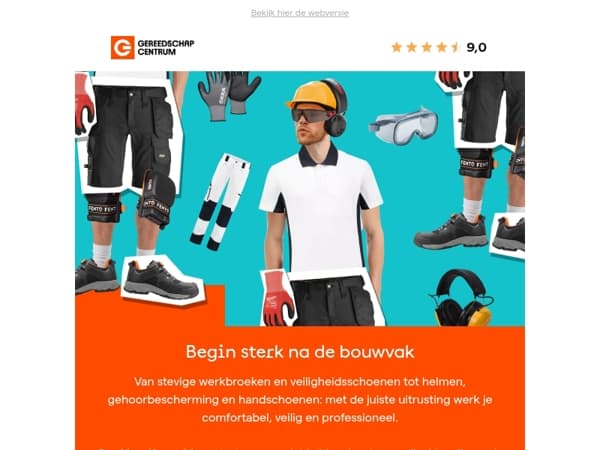 Na de bouwvak weer fris aan de slag?